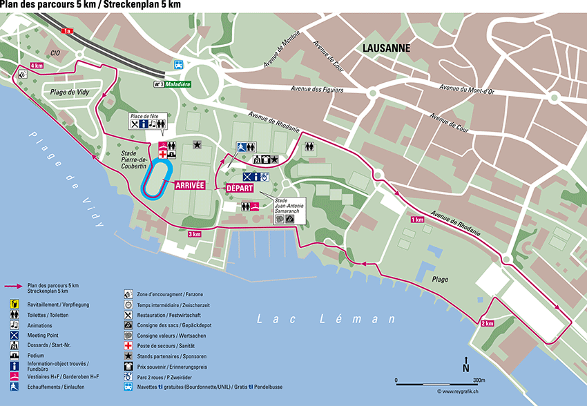 Parcours 5 KM Plan 5 KM